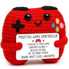 4pcs/Set Handmade Crochet Desktop Decor Figurines, Funny Sci-Fi Character Dolls, Cartoon Style, Great Gift For Best Friends, Birthday, Sisters, Moms, Grandmas, Unisex, Coworkernal Support, Positive Vibes, Party, Halloween, Thanksgiving, Christmas, Appreciation, Plush Toys, Room, Desk Decoration, Small Gifts, Souvenirs