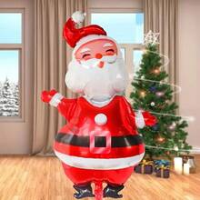 2-Pack Large Santa Claus Balloons - Red And White Foil Christmas Decorations With Santa Hat, Perfect For Holiday Parties, Celebrations, And Christmas Decorations, Christmas Decorations, Christmas Balloons, Santa Claus Balloons, Birthday Decorations, Balloon Birthdays, Birthday Balloons, Balloons, Balony, Birthday Balloons, Baloni, Birthday Balloons, Birthday Balloons, Birthday Balloons, Birthday Balloons, Birthday Party Decorations