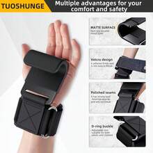 Weight Lifting Hooks (Pair), Heavy Duty Power Wrist Straps Hand Grip Support For Deadlifts, Pull Ups, Shrugs - Gym Gloves For Men And Women