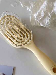 一款多功能共享发梳，可调节大小，轻松梳开打结的头发，长发梳，折叠设计，适合居家使用，也适用于美容院、返校季、旅行和度假等场合，是女性必备的美发工具、美发产品和配件，包括梳子、解结梳、球形梳和小型发梳套装。 - 彩色 - 查看 6