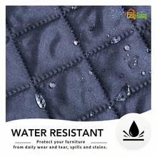 Oversized Recliner Cover Reversible Couch Cover Sofa Cover For Living Room Water Resistant Furniture Protector With Elastic Straps For PetsOversized Recliner, Dark Blue/Light Blue - 多色1966 - 查看 3
