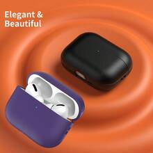 Creative Leather Texture Apple Pro 3 Protective Case, Apple Pro 2 2nd Gen Bluetooth Soft Shell, Apple 4 Earphone Protective Case - Multicolor - View 4