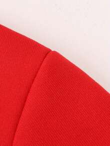 Girls' Selected Fall/Winter Crewneck Sweatshirts - 紅色 - 查看 3