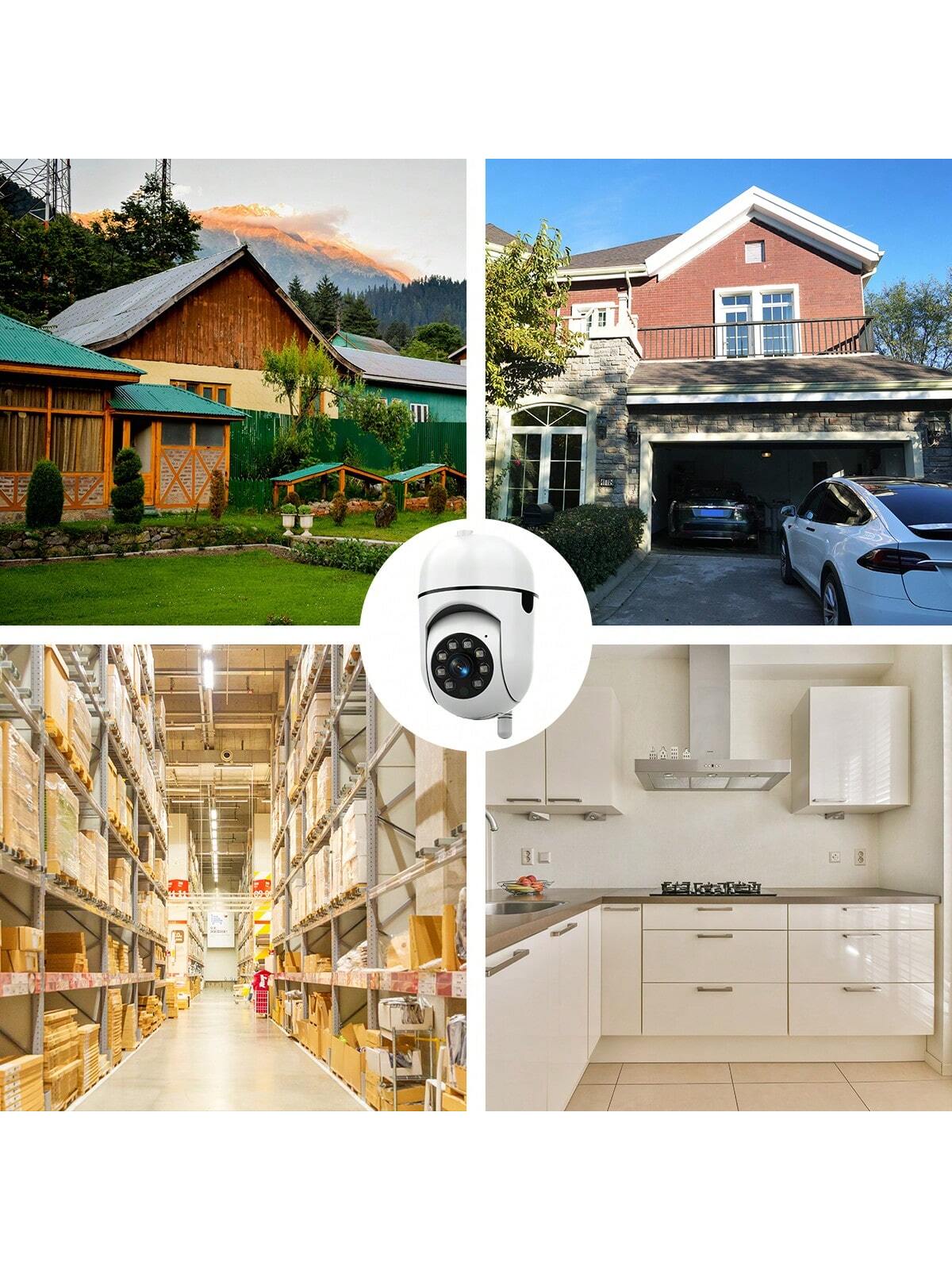 كاميرا أليفة ذكية قابلة للميل والدوران | رؤية ليلي...