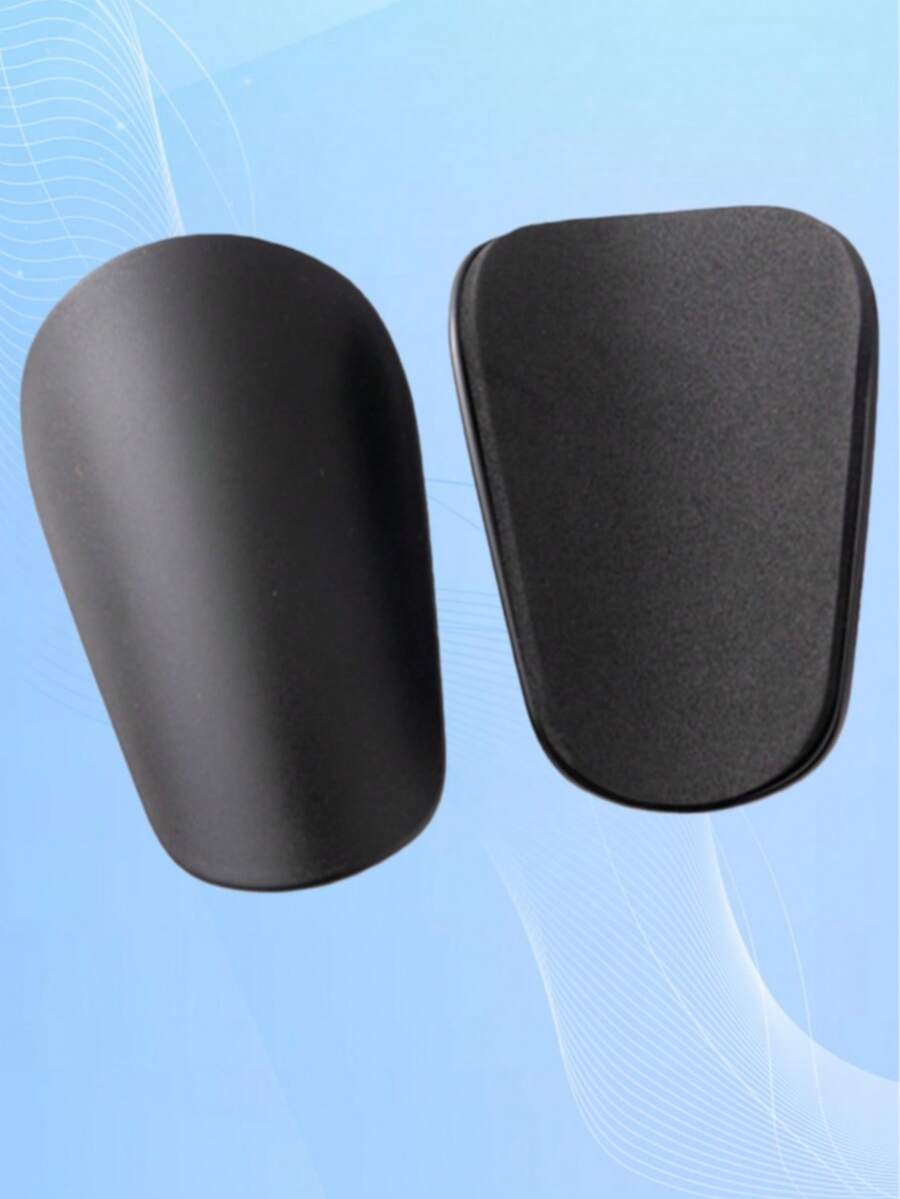 1双成人迷你足球护腿板，加厚护垫，保护腿部，运动护腿板 - 彩色 - 查看 1