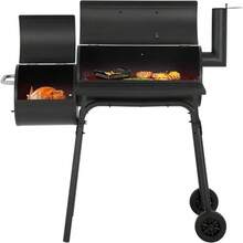 43-Inch Charcoal Outdoor BBQ Grill - Portable Camping Grill, Offset Smoker - 1 - View 1