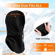 1pc Ski Mask For Men Women Balaclava Face Mask Full Winter Mask Breathable Sports Mask Winter Hat Cold Weather Face Mask Balaclava Hood Outdoor Sports Balaclava Windproof-Perfect Outdoor Gift - Multicolor - View 2