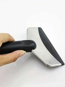 1pc Car Snow Shovel, Car Windshield Snow Scraper, Ice Scraper, Stainless Steel Winter Car Snow Removal Tool - Multicolor - View 5