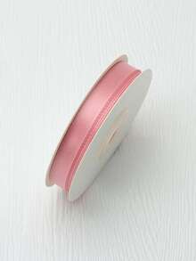 20 Yards/Roll White Satin Ribbon For DIY Crafts, Wedding, Valentine, Mother's Day, Gift Wrapping, Flower Bouquets, Bow Decoration - Pink - View 7