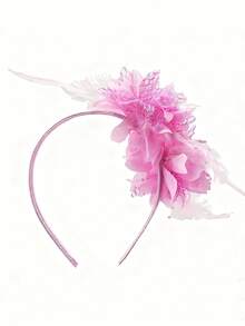 1 Stück Vintage Damen 1920er Jahre Spitze Mesh Amazing Gatsby Haarband - Retro 80er Jahre inspiriertes Damen Party Accessoire, erhältlich in Rosa, Blau, Gelb, Grün, Orange, Lila, Schwarz, Weiß, geeignet für Braut-Verlobung, Hochzeit, Halloween, Lehrer Geschenke, Weihnachten, Silvester, Lässig Outfit - 1 Stück/3 Stücke