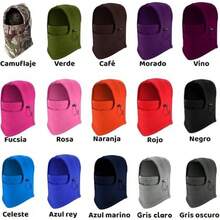 Pasamontañas Bufanda Gorro Termico Balaclava Ciclismo Resistente al Viento, Máscara de esquí con Capucha, Calentador de Cuello para Clima frío, Sombrero de Invierno - Verde - Ver 4