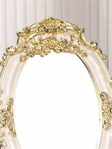 1pc European Style Personalized Makeup Mirror, Vanity Mirror, Suitable For Room, Bedroom, Dressing Table, Also As A Gift For Family And Friends - Multicolor - View 6