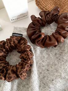 Women Vintage French Silk Satin Hair Tie In Black, White And Khaki, Fashionable Versatile Chic Simple Minimalist Style Hair Ties For Daily Wear, Parties, Work, Holidays, Etc., Suitable For Hairstyles Like Ponytails, Buns And Updos, Also Applicable For Washing Face, Showering, Applying Makeup And Matching With Clothing As Accessory Scrunchies Scrunchy Hair Ties, Casual ,Hair Elastics ,Hair Rubber Bands ,Hair Rope ,Elastic Hair Tie