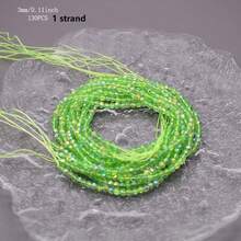 3mm 1strand 130pcs Natural Stone Round Faceted Spinel Cut Multicolor Glass Beads For Jewelry Making DIY Necklace Bracelet - 3x3mm Colored Glass Beads - View 21