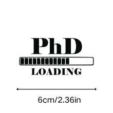 1 cái/3 cái Đề can xe Tiến sĩ đang tiến hành - Nhãn dán bằng nhựa vinyl, lý tưởng cho phụ kiện ngoại thất xe, trang trí xe hơi | Nhãn dán hài hước | Nhựa vinyl bền, phụ kiện bình nước máy tính xách tay - Nhiều màu - Xem 3