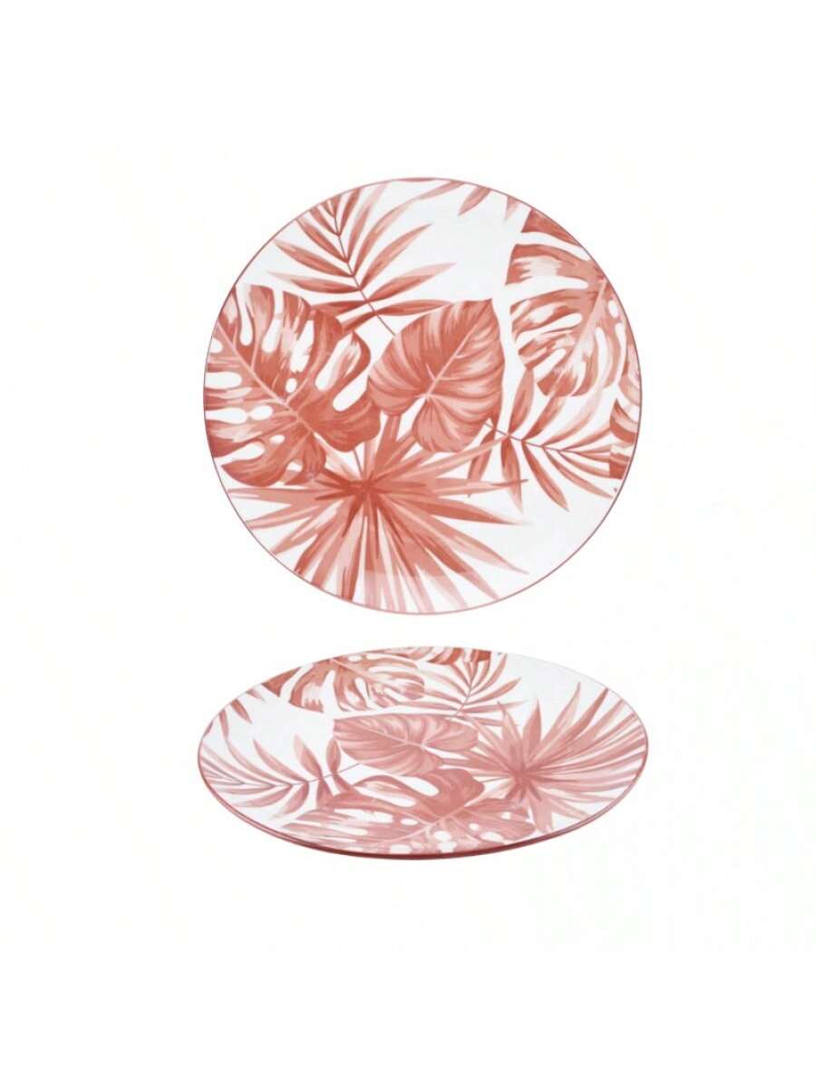 Plato de Cerámica “Luz de Luna”, 26.5 cm, Diseño Elegante y Resistente