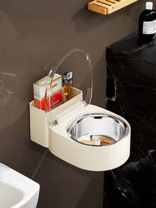 1pc Multi-Color Ashtray With Lid, Stainless Steel Ashtray For Home, Living Room, Office, Bedroom, Bathroom, Windproof And Dustproof Design, Suitable For Bathroom And Living Room Decor, Gift For Boyfriend