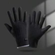 Customized Winter Warm Gloves, Suitable For Winter, Women/Men, Windproof And Warm, Fit For Cycling, Driving, Party, Work, School, Home, Running, Hiking, Outdoor Sports, Christmas Gift, Comfortable Fabric, Non-Slip, Touchscreen, Lightweight, One Size, Personalized, Anniversary Gift, Wedding Gift, Bride Gift, Bridesmaid Gift, Wife Gift, Women Gift, Girlfriend Gift, Exclusive Customization - Multicolor - View 14