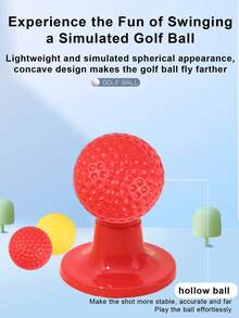 儿童高尔夫玩具套装，幼儿园训练休闲早教启蒙球类活动，室内/室外亲子互动模拟运动击球游戏练习俱乐部，户外公园，男孩女孩婴儿益智运动套装，男孩女孩生日礼物
