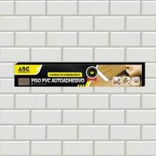 Adhesivo para suelo de 91,44 x 15,24 cm, 1,5 mm de grosor - Negro - Ver 4
