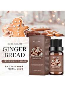 1 Bottle 10ml Water-Soluble Aroma Essential Oil Refill, Christmas Scented Oil, 10ml Gingerbread, Raspberry Jam, Frankincense Peel, Natorada Water-Soluble Aroma Essential Oil, Multiple Fragrances Available, Relaxing Sleep, Freshening Air, Suitable For Humidifier, Valentine's Day, Wedding - Multicolor - View 7