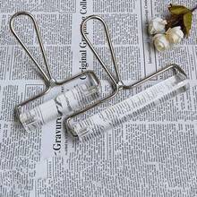 1pc Acrylic Transparent Clay Rolling Pin, Durable Polymer Clay Roller Tool - Clear - View 8