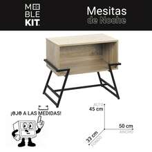 MOBLEKIT Nightstands - Table 4: 50X33X45 cm - View 3