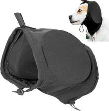 Orejeras para Perros con Cancelación De Ruido - Orejeras Ajustables, Protección Ruidos Fuertes |   Protector Auditivo para Mascotas Nerviosas, En, Conciertos Y Peluquerí (Negro) - Negro - Ver 8