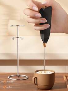 Electric Hand Mixer, Small Automatic Milk Frother, Cake Batter Whisk, Egg Beater Kitchen Tool - Multicolor - View 10