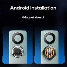 Enfriador De Celular Ventilado Ventilador Rgb Cooler Equipo - Negro - Ver 2