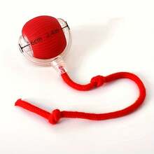 1PC Interactive Electric Cat Toy With Sound - USB Rechargeable, Durable Chew-Resistant Ball For All Breeds,Companion Cat Gifts - Red - View 2