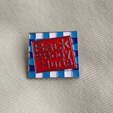 1pc Cartoon Funny Square Letter Brooch,Brooches For Women,Clothing Accessory Brooch,Pins,Bag Charms,Christmas Gifts For Women, Pins For Backpack, Valentine's Day - 12300701 - Xem 4