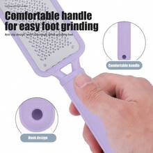 1pc Stainless Steel Pedicure Foot File, Foot Heel Scraper, Foot Rasp Foot File And Callus Remover For Feet, Foot Scrubber For Dead Skin - Multicolor - View 7