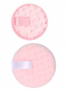 2片装可重复使用柔软卸妆棉，可机洗，适用于洗脸、卸妆，适合所有肤质 - 彩色 - 查看 16