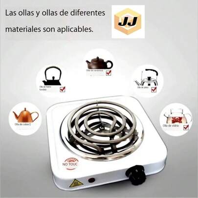 Horno de calefacción eléctrico de un solo cabezal para uso doméstico (colores aleatorios)