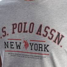 U.S. Polo Assn. Camisetas masculinas - Cinza - Ver 2