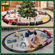 Tren Electrico de Carga y Pasajeros para Niños - Negro - Ver 6