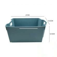 Caja de almacenamiento 27*19,3*12,5 cm - verde menta - Ver 2