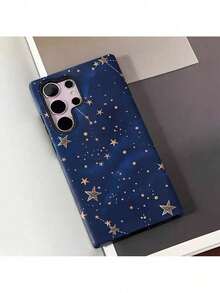 Estuche de película elegante y distintivo con diseño de noche estrellada - Protección robusta de doble capa para varios modelos de  Galaxy. - Multicolor - Ver 4