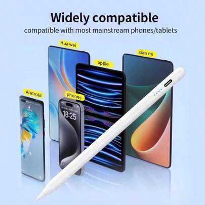 New Design Smart Capacitive Active Drawing Pencil Stylus Pen Compatible With IPad, Android Gifts For Mother, Family, Friends, Kids, Birthday, Holiday Phone Accessories