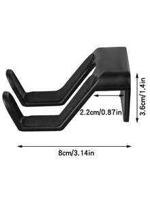 1pc Headphone/Game Controller Stand Holder Organizer Decor For Office, Dorm And Home Use Office Dorm Home Headphone Stand Headphone Holder - Multicolor - 1PC - View 4