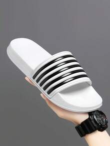 Pantuflas para el hogar de 4 estaciones, pantuflas de moda casual, pantuflas de espuma, suaves y cómodas, pantuflas para parejas, pantuflas de baño para interiores, pantuflas casuales para exteriores y playa, pantuflas de piscina, pantuflas deportivas, sandalias slip-on