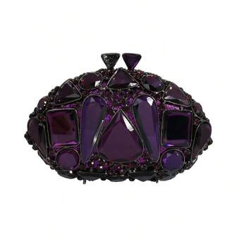 Stones Clutch Women Luxury Crystal Evening Bag Rhinestone Evening Bag For Party And Wedding Unique Evening Bags