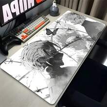 'Japan Anime  Mouse Pad Black And White Kaneki Ken Desk Mat Gaming Accessories Laptop Pads Gamer Extended Table Carpet' - ZY-0000010458 - Xem 2