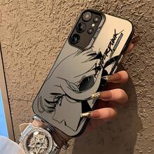 Funda de Teléfono para Chica de Moda Cyberpunk, Compatible con Samsung Galaxy S25, S24, S23, S22, S20 FE Ultra Plus 4G/5G - Cubierta Trasera Mate a Prueba de Golpes - Mezcla de colores - Ver 8