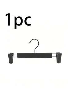 1/5/10pcs 2-Hooks Plastic Pants Hangers, Metal Clothes Pants Hangers With Clips, Heavy Duty Adjustable Skirt Pants Hangers With 360-Rotating Swivel Hook, Pants Hangers, Portable Hanging Clothes Clips, Adjustable Pants Rack, Suitable For T-Shirt, Pants, Winter Clothing For Women, Dress, Home Life Storage, Bedroom Decor, Household Items, Bedroom Accessories, Accessory Storage