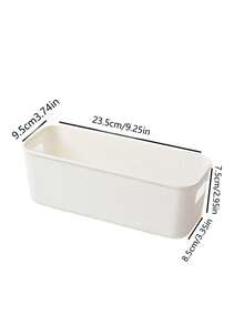 Socks & Underwear Organizer Box, Desktop Storage Basket Drawer Divider Organizer - Multicolor - View 5