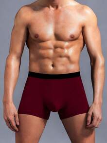Quần boxer nam màu đỏ, thích hợp cho các dịp lễ, món quà hoàn hảo cho bạn trai/chồng, hoặc mặc hàng ngày. - Đỏ - Xem 7