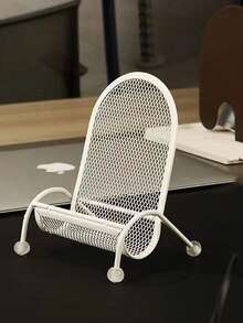 Phone Holder For Desk, Cute Phone Chair Stand - Universal Desktop Mobile Phone Holder | Essential For Office, Bedside, Kitchen | Trending Gadget, Home Decor, Study & Work From Home Accessory | Perfect Christmas Gift, New Year Gift For Women, Girls, Teens, Friends Compatible With IPhone, Android Phone, Gift For Birthday, Family, Friends For Office, Dorm And Home Use Gifts Birthday Home Dorm Office 360 Degree Rotating Phone Stand Strong Load-Bearing - Multicolor - View 2