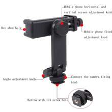 Pocket 3 Tripod Base, Phone Holder Tripod Adapter With 1/4" Threaded Hole Clip-On Expansion Accessory Compatible With DJI Osmo Pocket 3